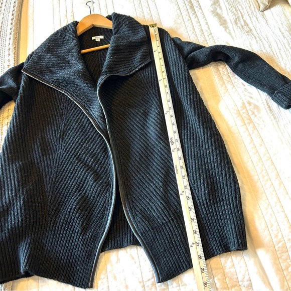 VINCE Wool Blend Shawl Neck Open Cardigan. Size XS. - Picture 15 of 15